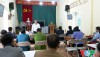 Hội nghị đối thoại với các hộ dân không chấp hành quyết định thu hồi đất dự án