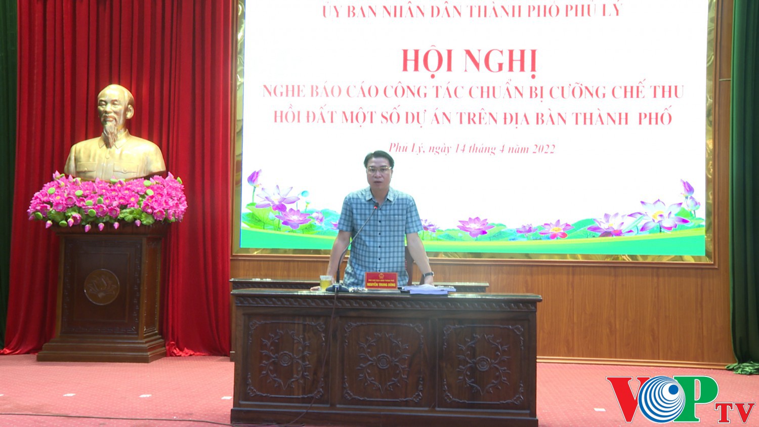 UBND thành phố thông qua phương án cưỡng chế thu hồi đất