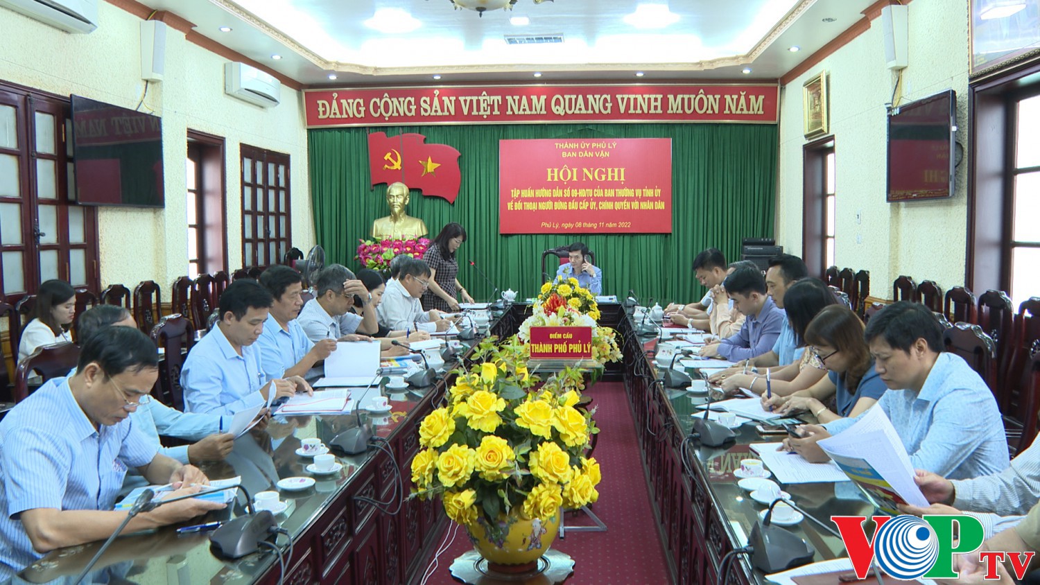 Ban Dân vận Thành uỷ tập huấn hướng dẫn số 09 của Ban Thường vụ Tỉnh uỷ