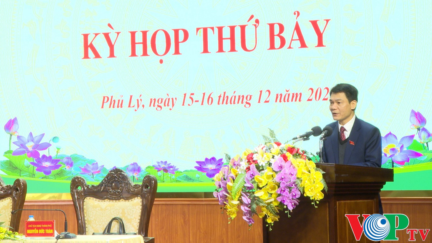 Hội đồng nhân dân thành phố Phủ Lý khóa XIX khai mạc kỳ họp thứ 7, nhiệm kỳ 2021 - 2026.