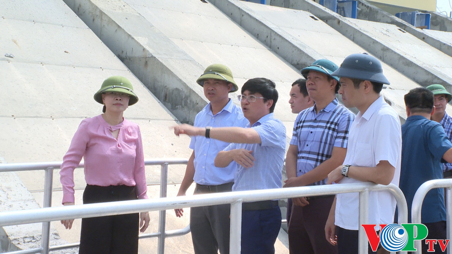 Đoàn lãnh đạo thành phố Kiểm tra trọng điểm công tác Phòng chống thiên tai và tìm kiếm cứu nạn trên địa bàn TP năm 2023.