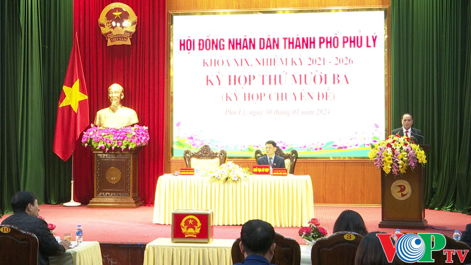 HĐND thành phố Phủ Lý tổ chức kỳ họp thứ Mười ba, nhiệm kỳ 2021-2026