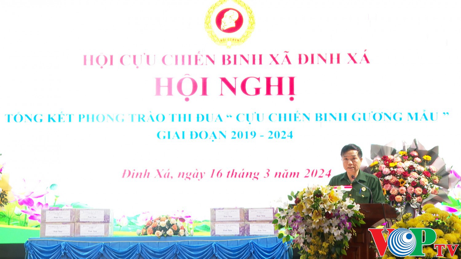 Hội Cựu chiến binh xã Đinh Xá tổng kết phong trào thi đua “Cựu chiến binh gương mẫu” giai đoạn 2019 - 2024