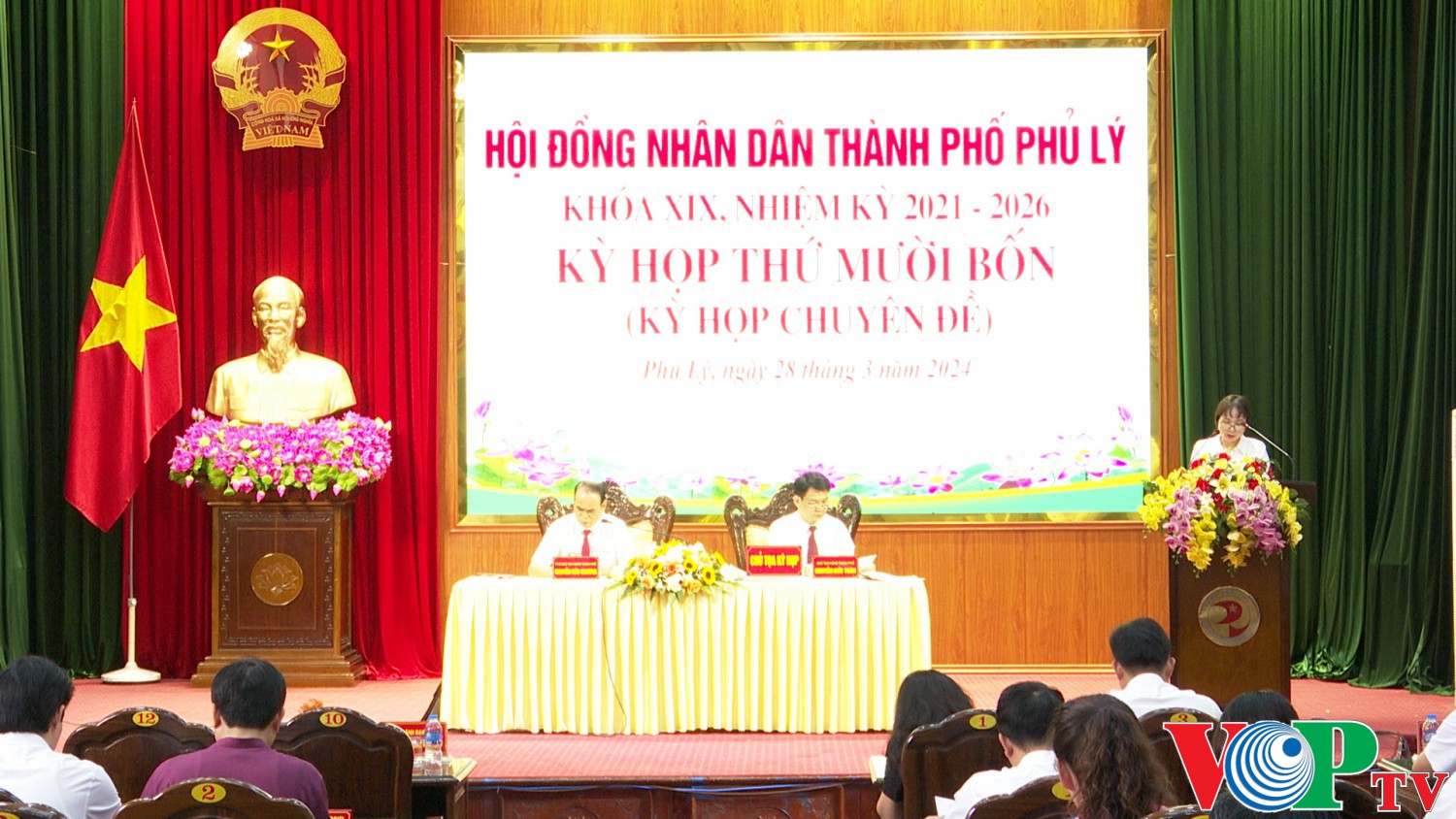 HĐND thành phố Phủ Lý tổ chức kỳ họp thứ 14, nhiệm kỳ 2021-2026