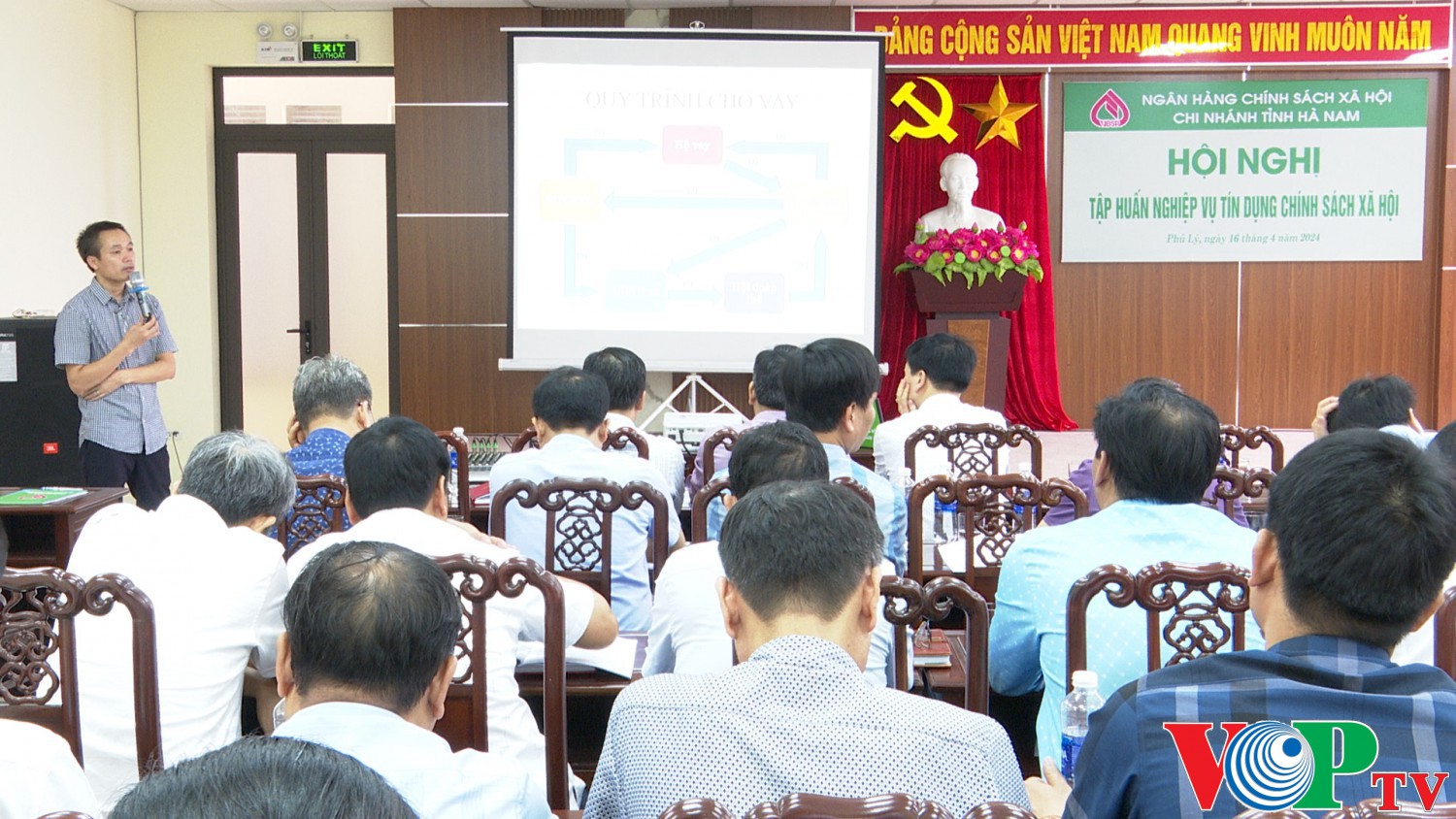 Ngân hàng Chính sách xã hội tỉnh Hà Nam tập huấn nghiệp vụ tín dụng chính sách xã hội năm 2024