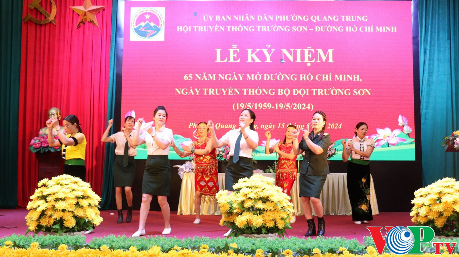 Hội truyền thống Trường Sơn – Đường Hồ Chí Minh phường Quang Trung tổ chức Lễ kỷ niệm 65 năm Ngày mở đường Hồ Chí Minh - Ngày truyền thống Bộ đội Trường Sơn (19/5/1959-19/5/2024).