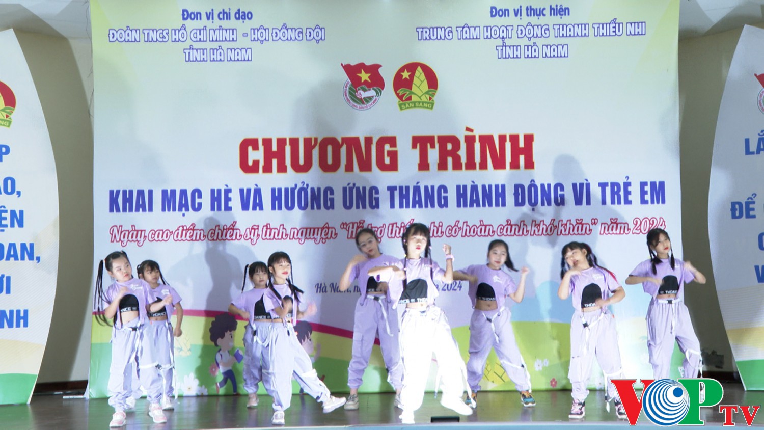 BTV Tỉnh đoàn – Hội đồng đội Tỉnh tổ chức Chương trình khai mạc hè và hưởng ứng Tháng hành động vì trẻ em năm 2024.