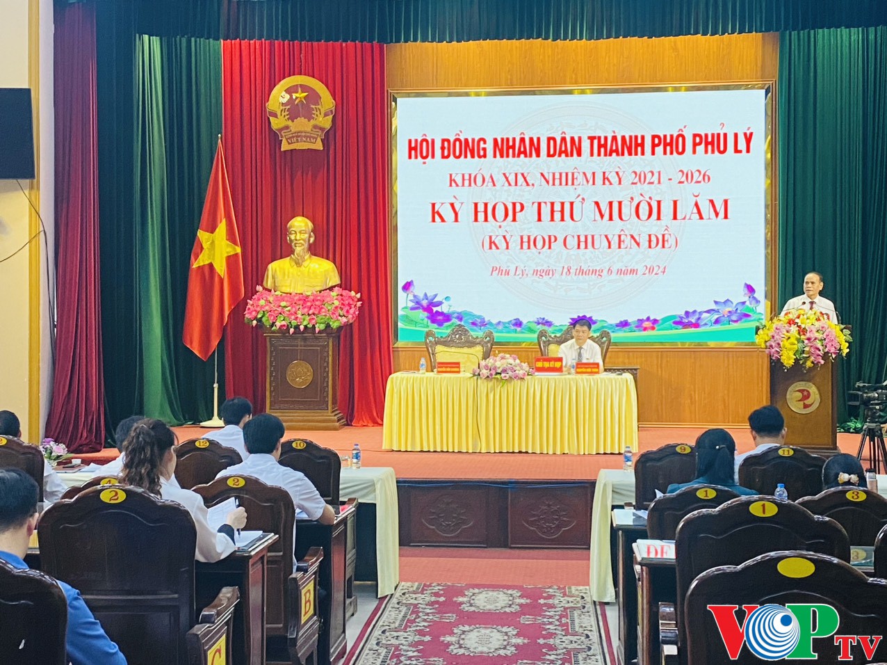 HĐND thành phố Phủ Lý tổ chức kỳ họp thứ 15, nhiệm kỳ 2021-2026