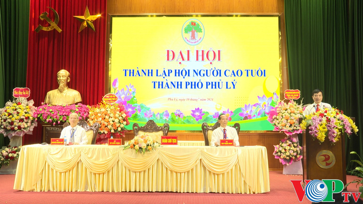 Ban đại diện Hội  Phủ Lý tổ chức Đại hội thành lập Hội người cao tuổi