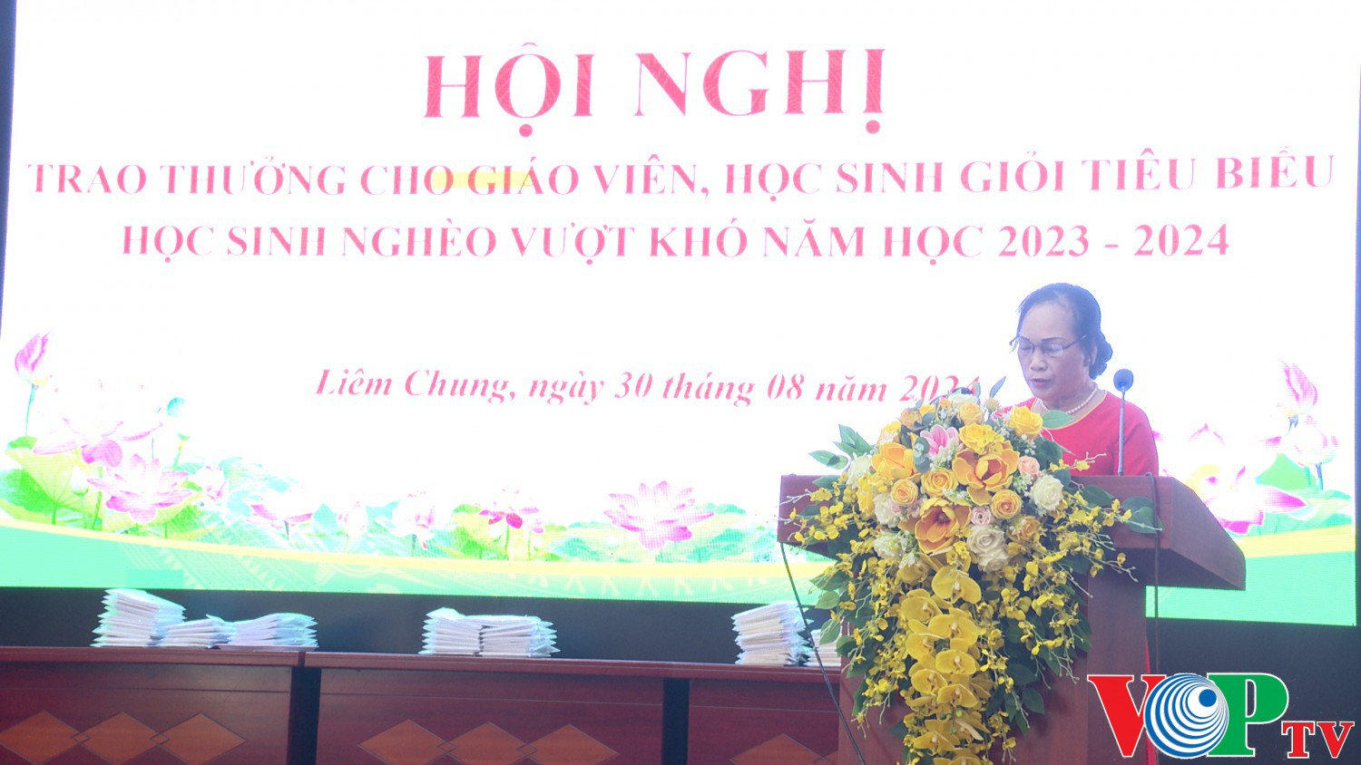 Hội Khuyến học xã Liêm Chung trao thưởng cho giáo viên, học sinh tiêu biểu, học sinh nghèo vượt khó  năm 2024