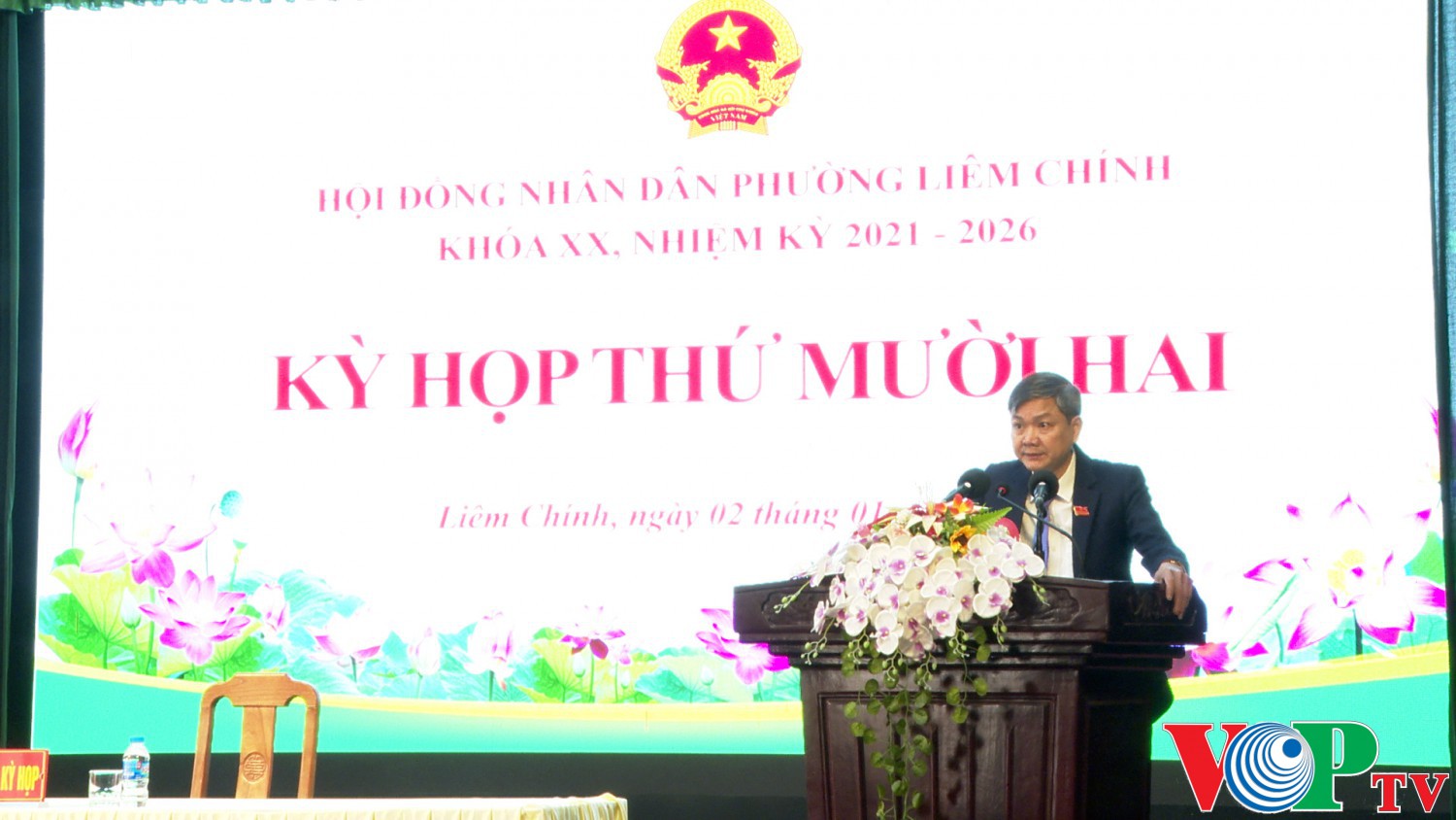 Phường Liêm Chính tổ chức kỳ họp thứ mười hai, khóa XX, nhiệm kỳ 2021-2026