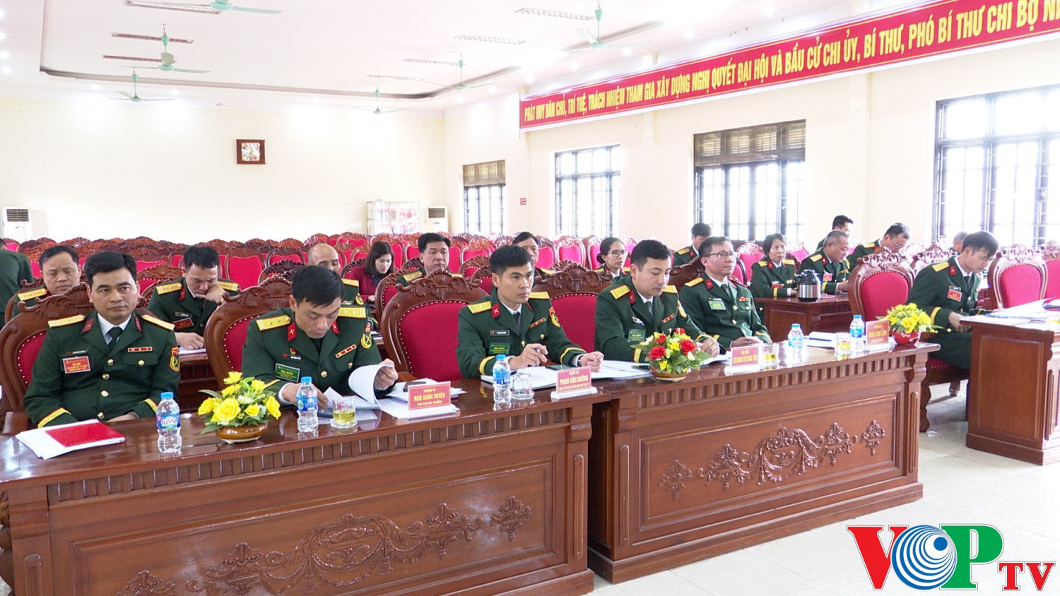 Chi bộ Hậu cần – Kỹ thuật, Đảng bộ Quân sự thành phố tổ chức Đại hội nhiệm kỳ 2025-2027
