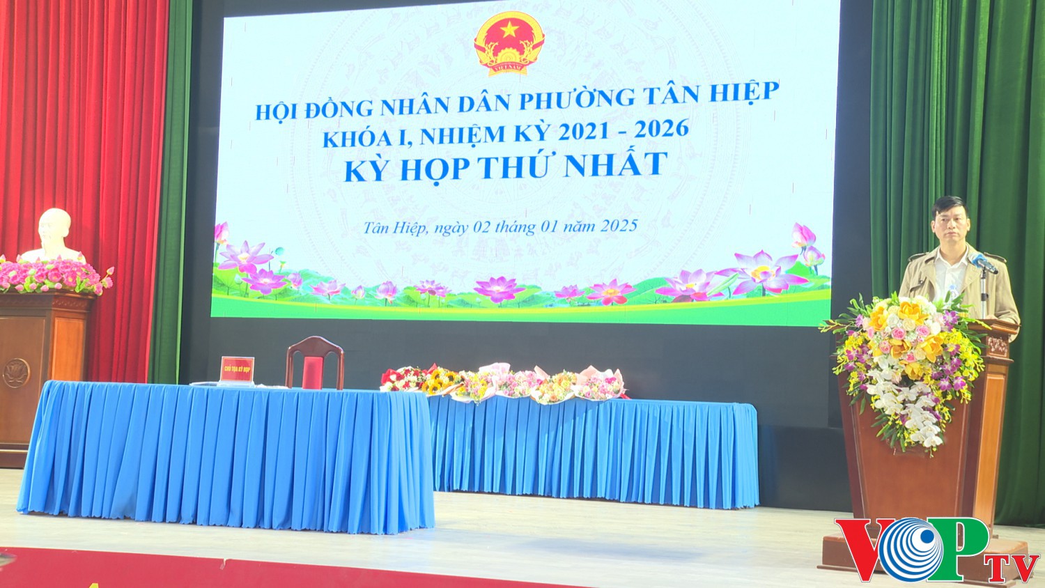 Hội đồng nhân dân phường Tân Hiệp khóa I, nhiệm kỳ 2021- 2026 tổ chức kỳ họp thứ Nhất