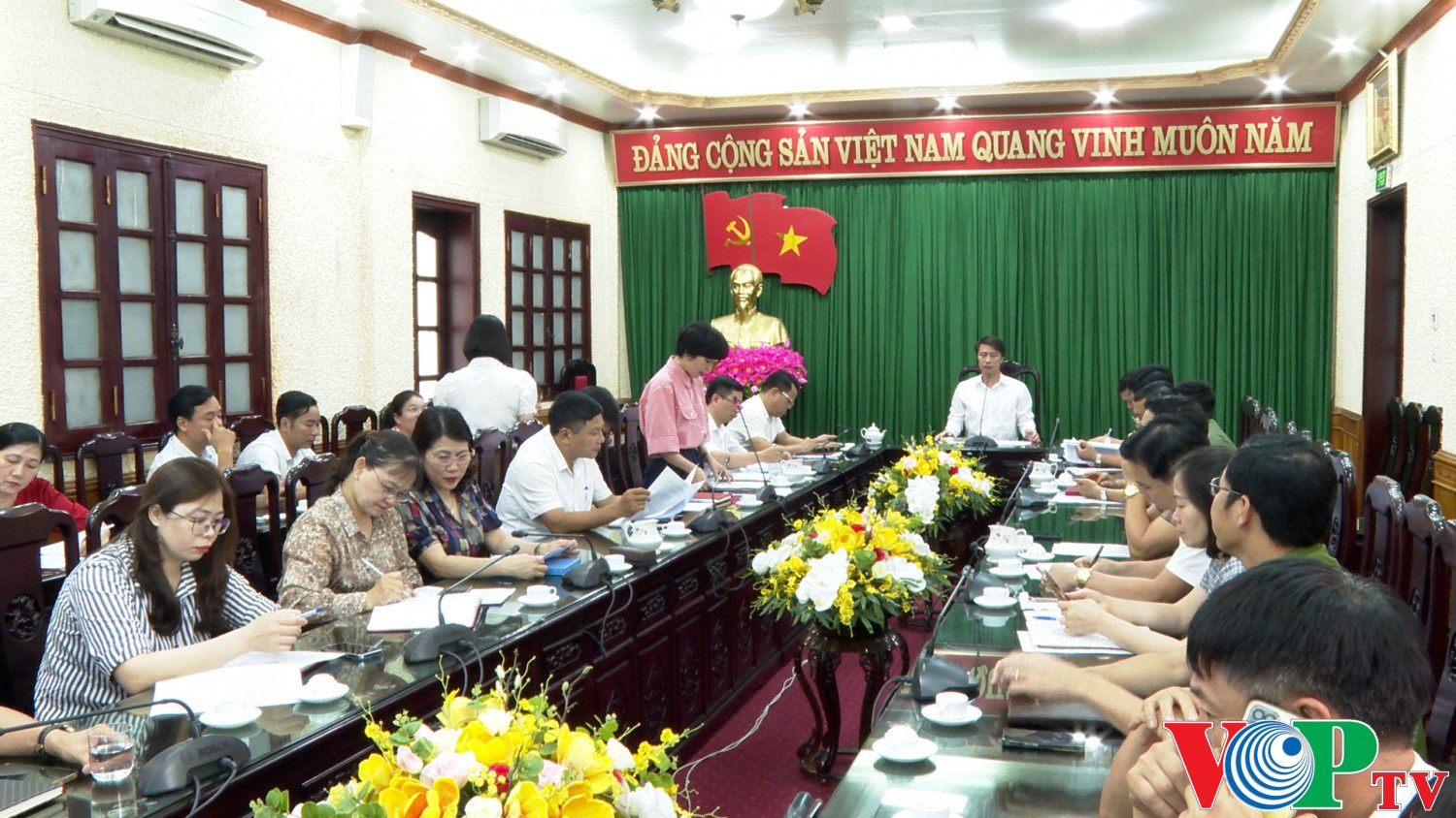 UBND Thành phố tổ chức nghe báo cáo công tác chuẩn bị cưỡng chế thu hồi đất, cưỡng chế kiểm đếm bắt buộc để thực hiện một số dự án trên địa bàn Thành phố