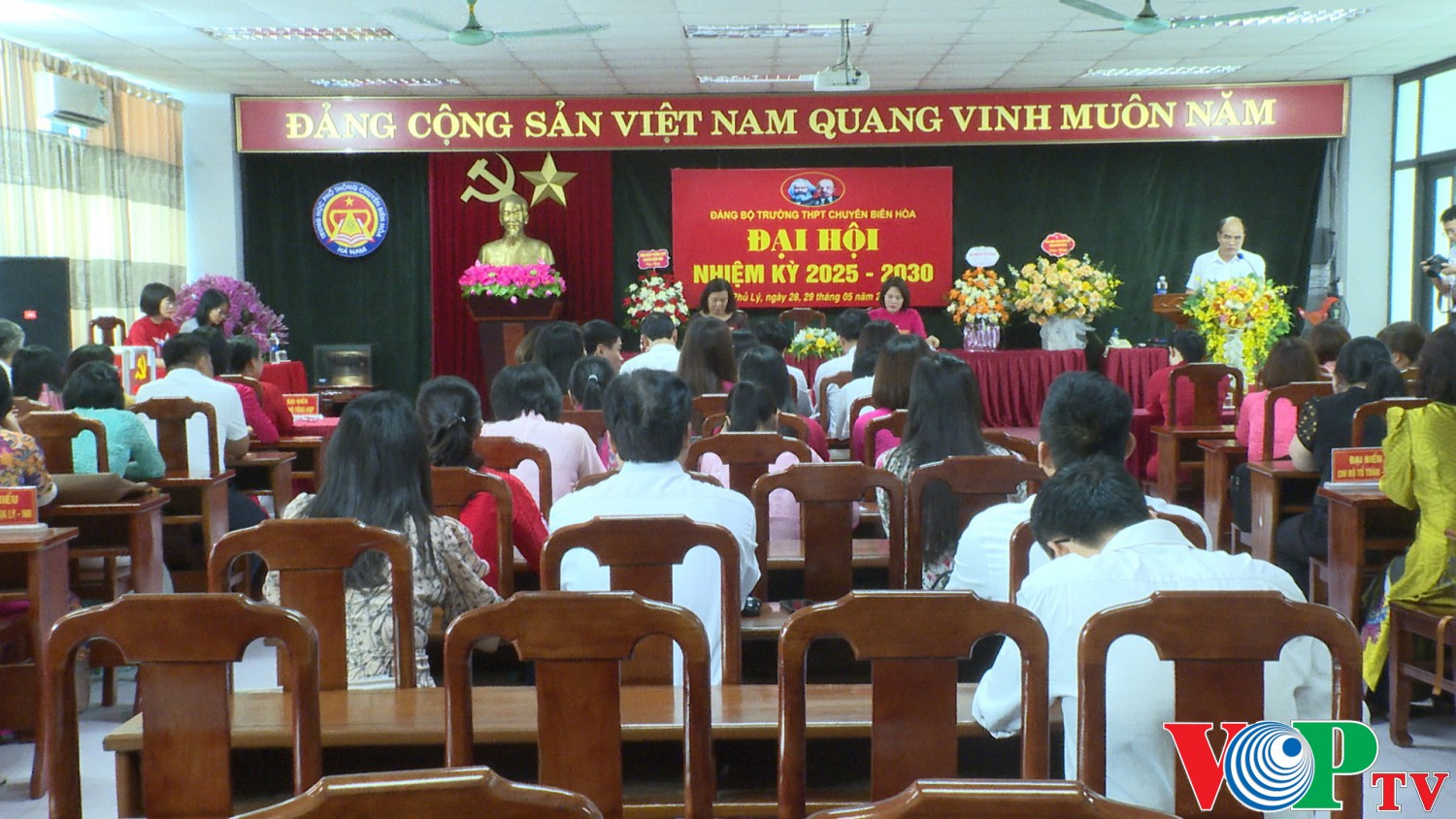 Đảng bộ Trường THPT chuyên Biên Hoà tổ chức Đại hội Đảng bộ nhiệm kỳ 2025-2030