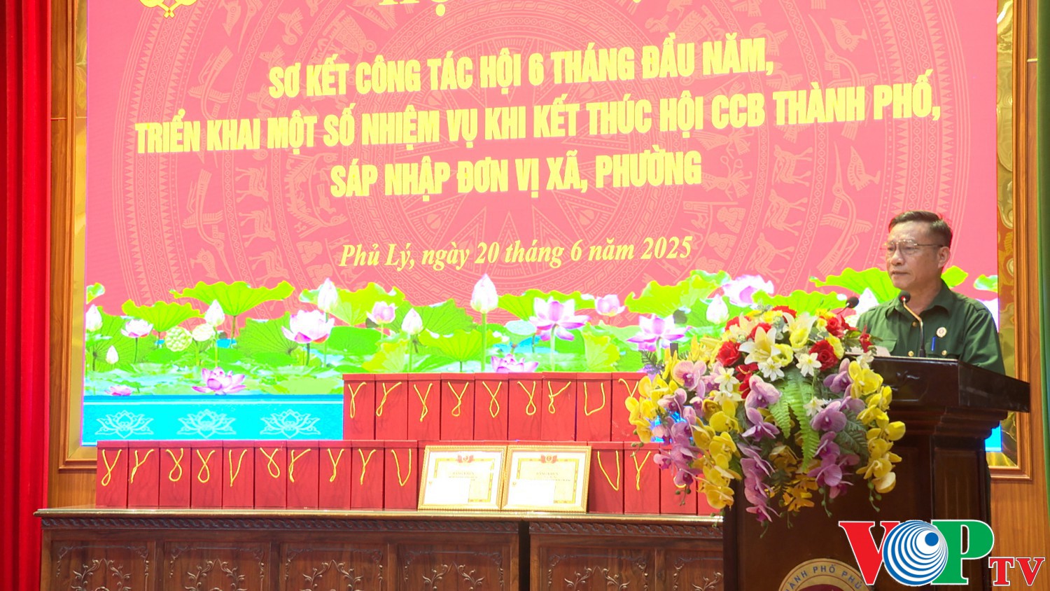 Hội CCB thành phố Phủ Lý sơ kết công tác hội 6 tháng đầu năm 2025