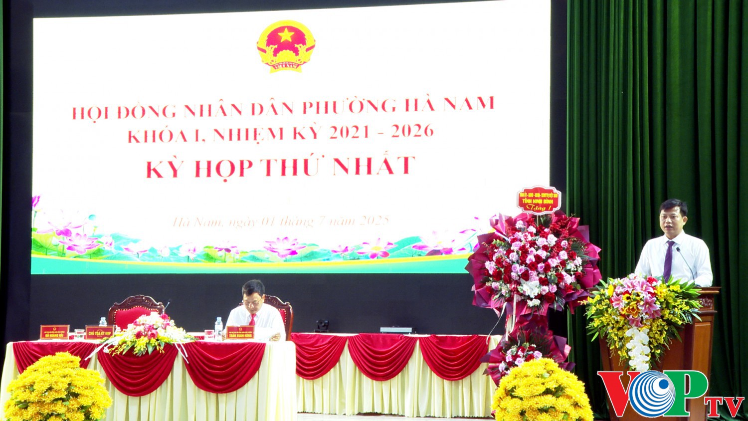 HĐND phường Hà Nam khóa I, nhiệm kỳ 2021 – 2026 tổ chức kỳ họp thứ nhất