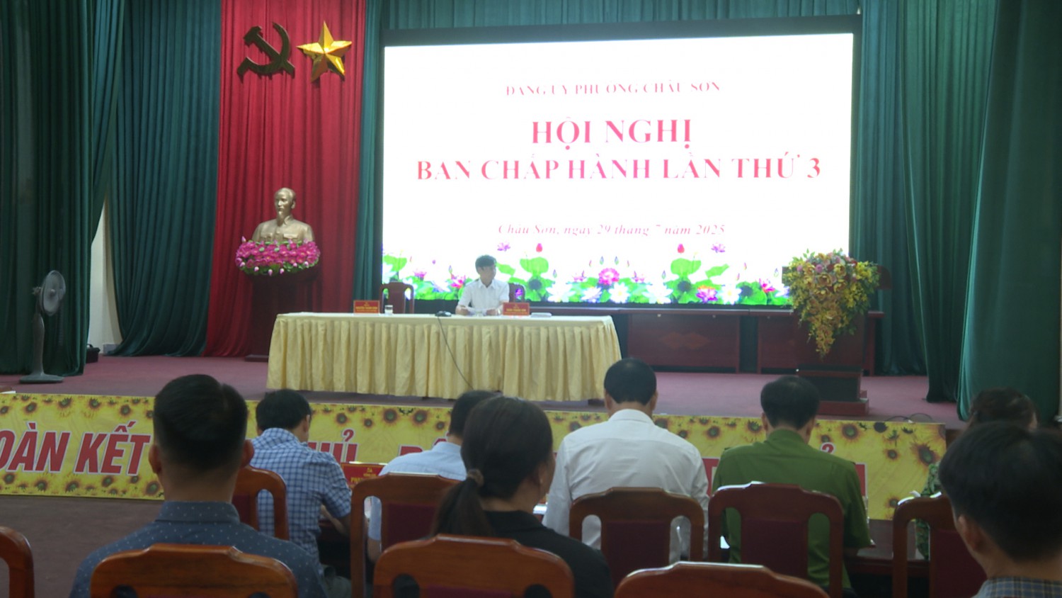 Đảng ủy phường Châu Sơn tổ chức hội nghị Ban chấp hành lần thứ 3